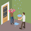 Home water leakage inspection and ceiling repair service